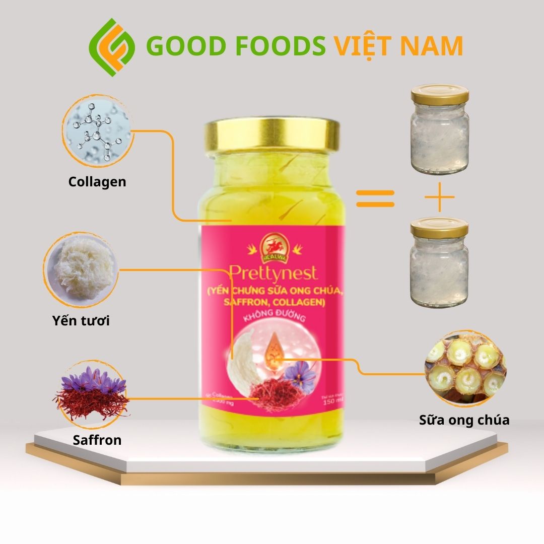 YẾN CHƯNG PRETTYNEST DÀNH CHO PHÁI ĐẸP FREESHIP TOÀN QUỐC