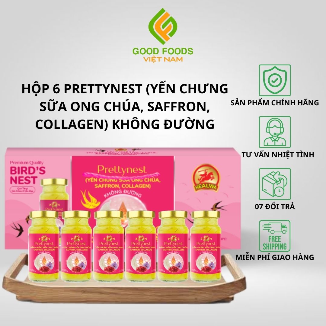 MUA 5 TẶNG 1 YẾN CHƯNG PRETTYNEST DÀNH CHO PHÁI ĐẸP FREESHIP TOÀN QUỐC