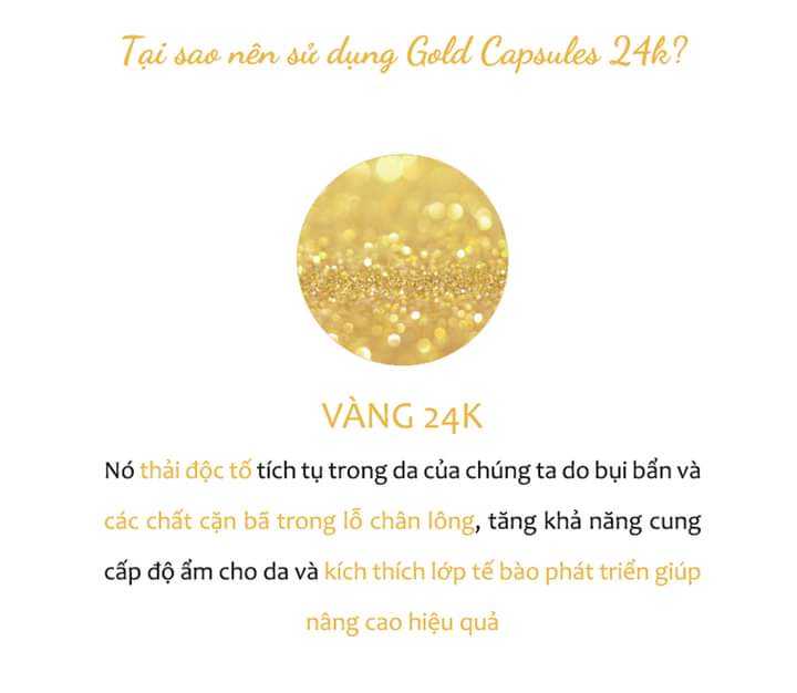 Serum dưỡng ẩm và cải thiện nếp nhăn BPH Gold capsule