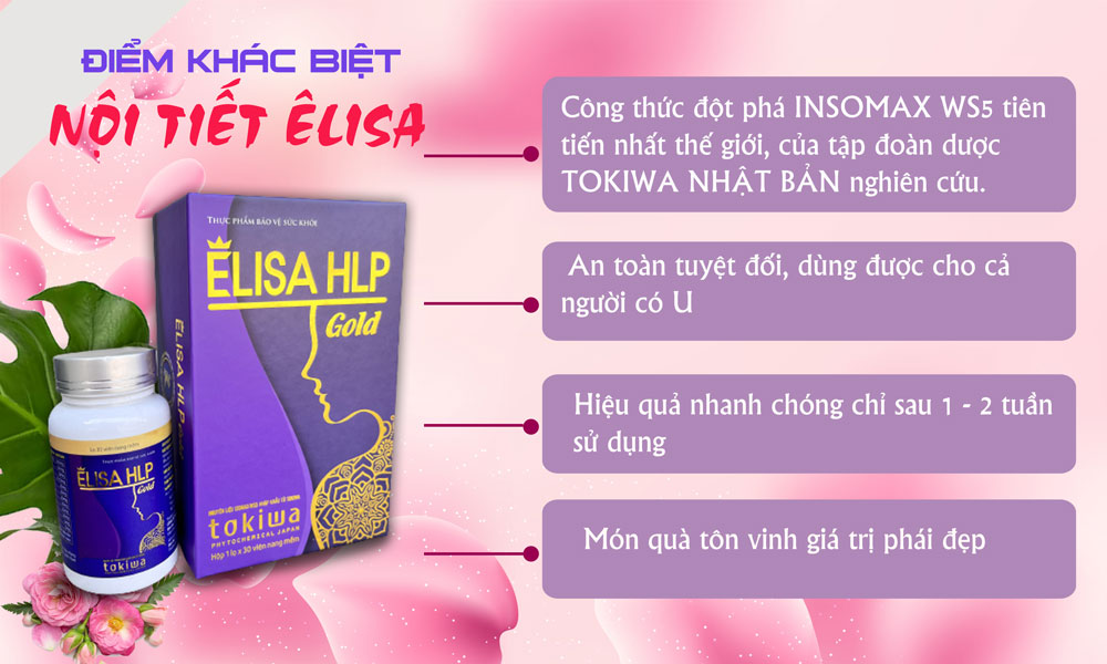 Nội tiết elisa gold giải pháp cân bằng nội tiết tố nữ