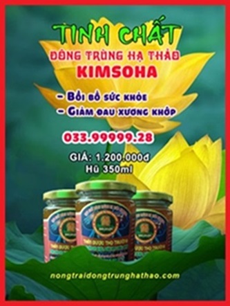 CÔNG DỤNG THẦN KỲ CỦA ĐÔNG TRÙNG HẠ THẢO KIMSOHA