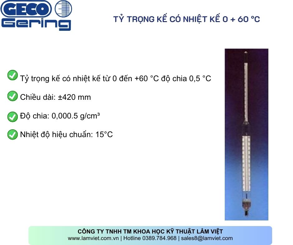 Tỷ trọng kế dầu mỏ