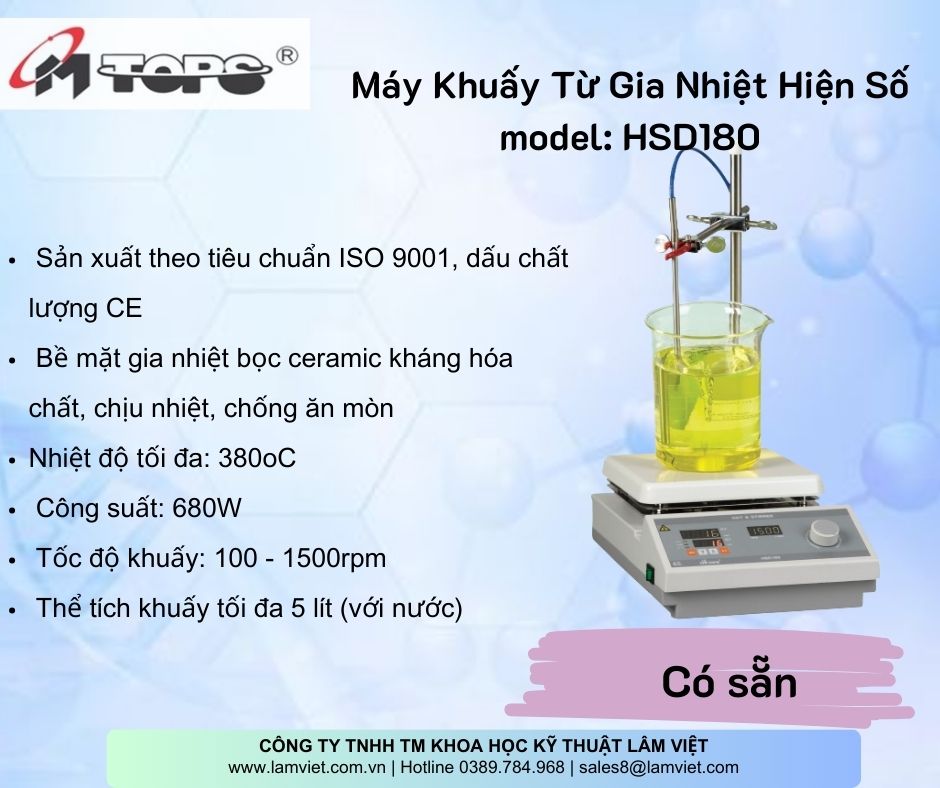 (hàng có sẵn)-Máy khuấy từ gia nhiệt hãng Misung