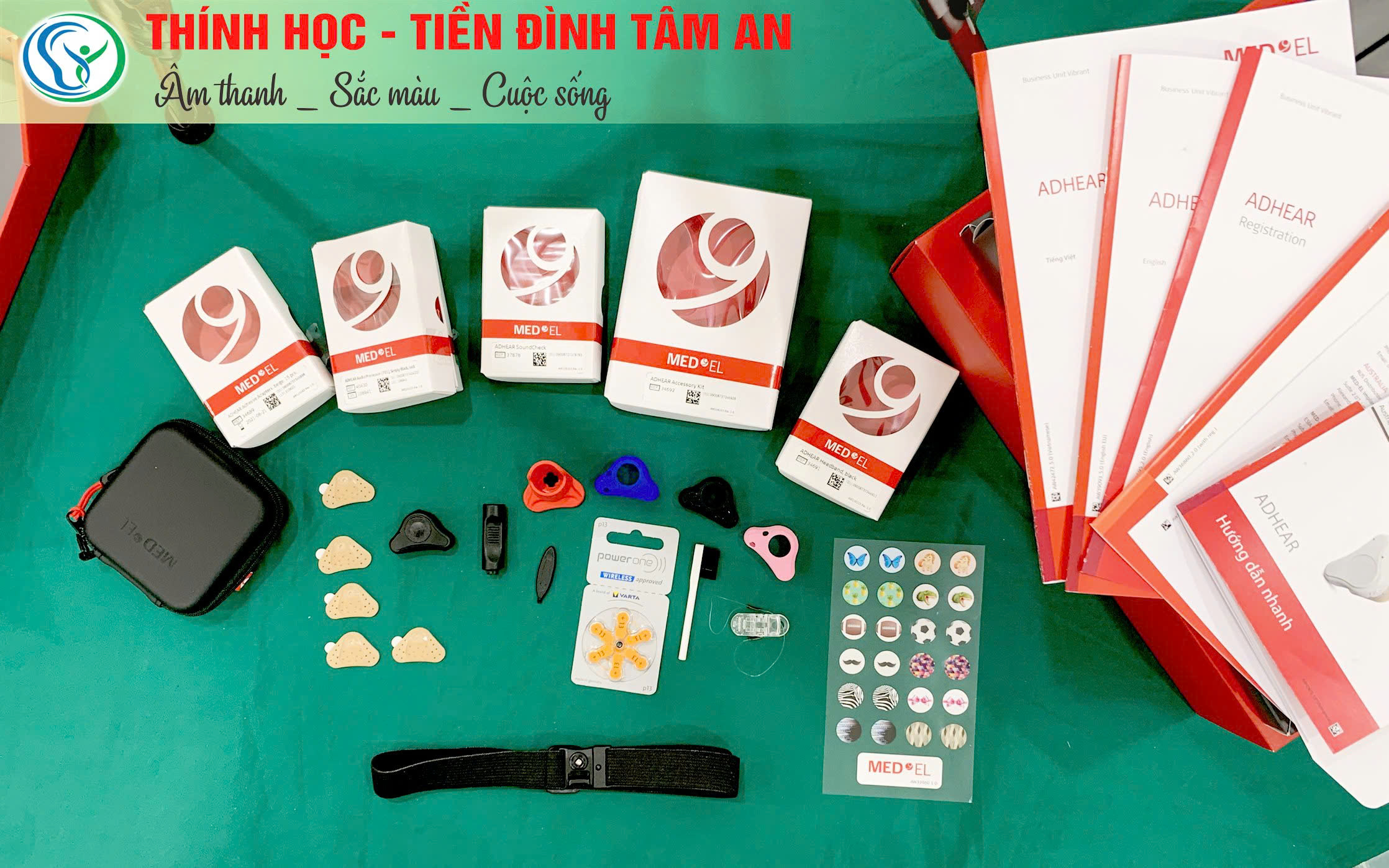 Máy trợ thính đường xương Adhear - máy trợ thính chính hãng