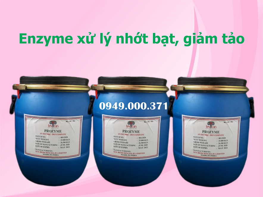 Prozyme, enzyme xử lý nhớt bạt, giảm tảo ao tôm hiệu quả