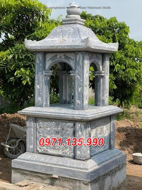 Mẫu mộ tháp phật giáo bằng đá đẹp bán tại sóc trăng - tháp mộ sư