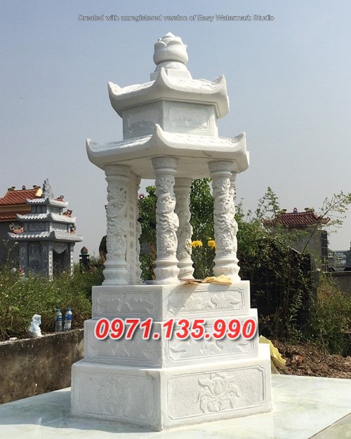 Mẫu mộ tháp phật giáo bằng đá đẹp bán tại kiên giang - tháp mộ sư