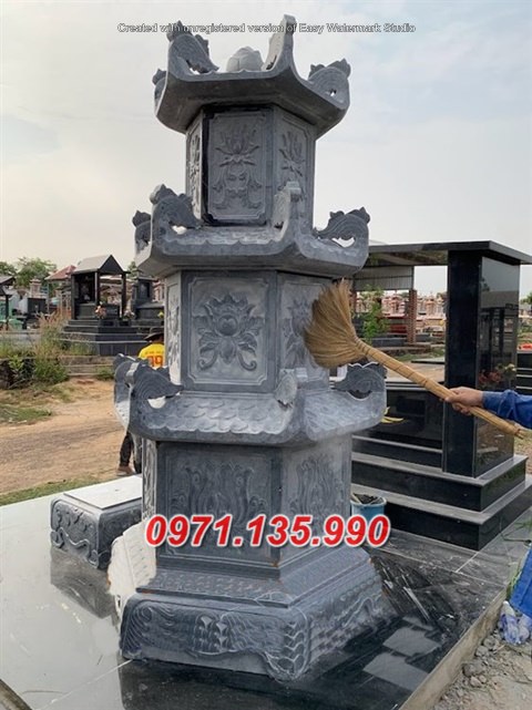 Mẫu mộ tháp đá để tro cốt đẹp bán tại tây ninh đồng nai - tháp mộ sư