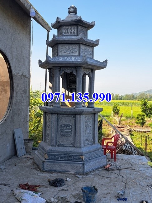 Mẫu mộ tháp đá để tro cốt đẹp bán tại tây ninh đồng nai - tháp mộ sư