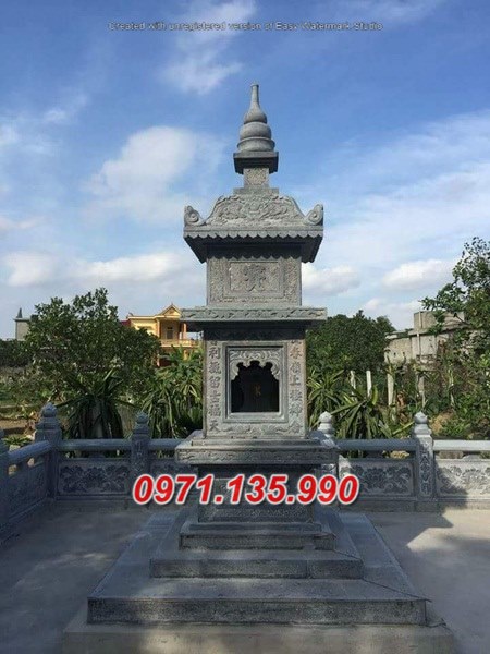 Mẫu mộ tháp đá để tro cốt đẹp bán tại tây ninh đồng nai - tháp mộ sư
