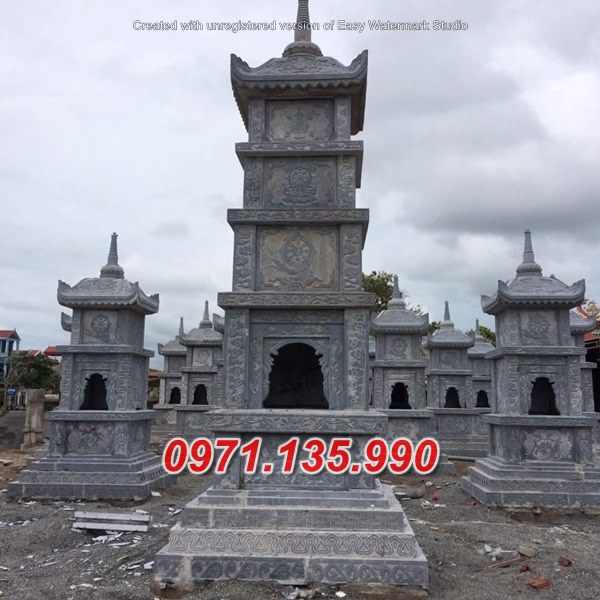 Mẫu mộ tháp đá để tro cốt đẹp bán tại tây ninh đồng nai - tháp mộ sư