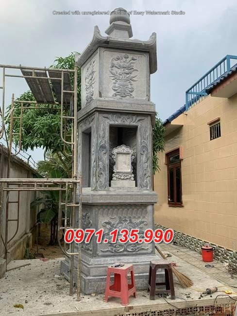 Mẫu mộ tháp đá để tro cốt đẹp bán tại tây ninh đồng nai - tháp mộ sư