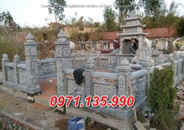 Mẫu lăng mộ bằng đá đẹp gia tộc dòng họ bán tại đắk lắk