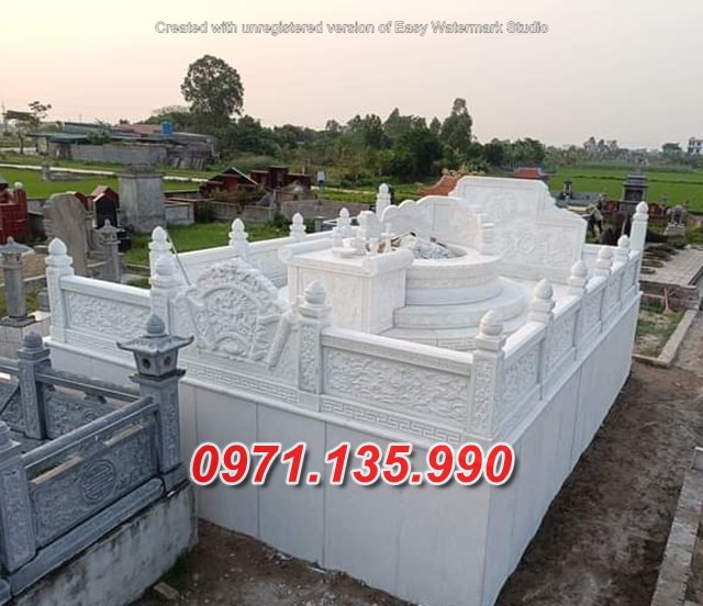 Mẫu lăng mộ bằng đá đẹp gia tộc dòng họ bán tại gia lai