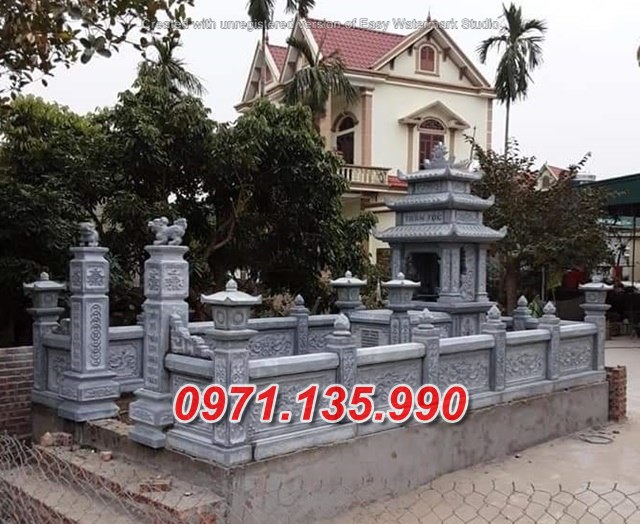 Mẫu lăng mộ bằng đá đẹp gia tộc dòng họ bán tại gia lai