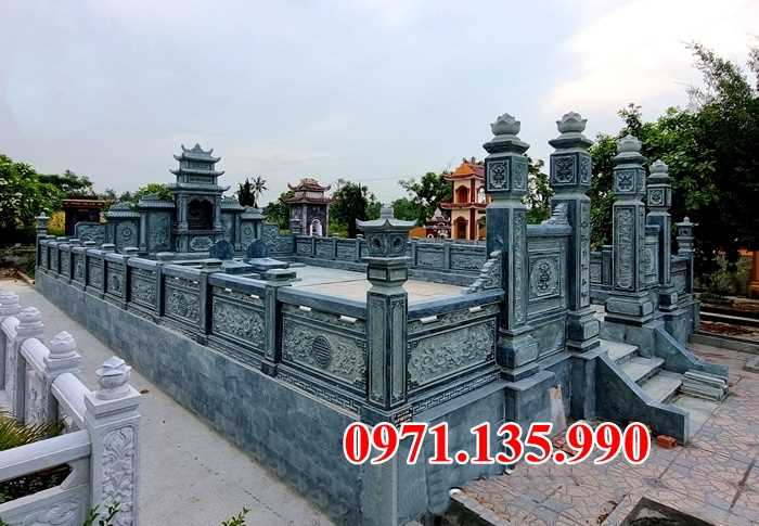 Mẫu lăng mộ đá đẹp bán tại hải phòng hải dương mộ đá gia đình dòng họ