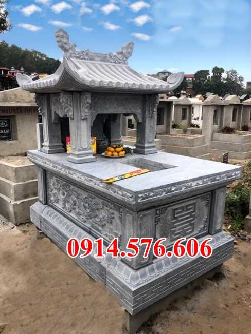 Mẫu mộ đá xanh đẹp bán TP HCM sài gòn lăng mộ đá khối tự nhiên