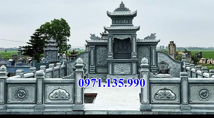 Lăng mộ đá - Mẫu lăng mộ bằng đá đơn giản đẹp bán tại Phú Yên