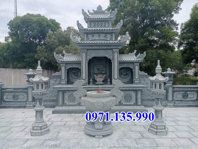 Lăng mộ đá - Mẫu lăng mộ bằng đá đơn giản đẹp bán tại Khánh Hoá