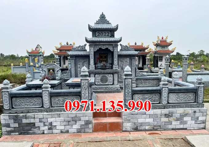 Lăng mộ đá - Mẫu lăng mộ bằng đá đơn giản đẹp bán tại Kiên Giang