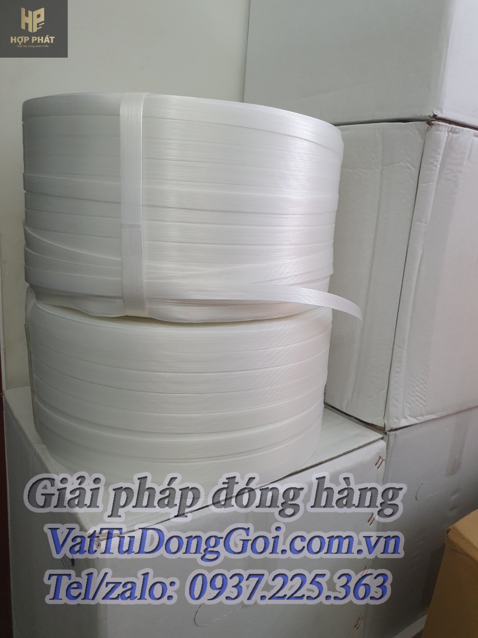 Dây đai đóng kiện composite 16mm- Tổng kho Dây đai Composite