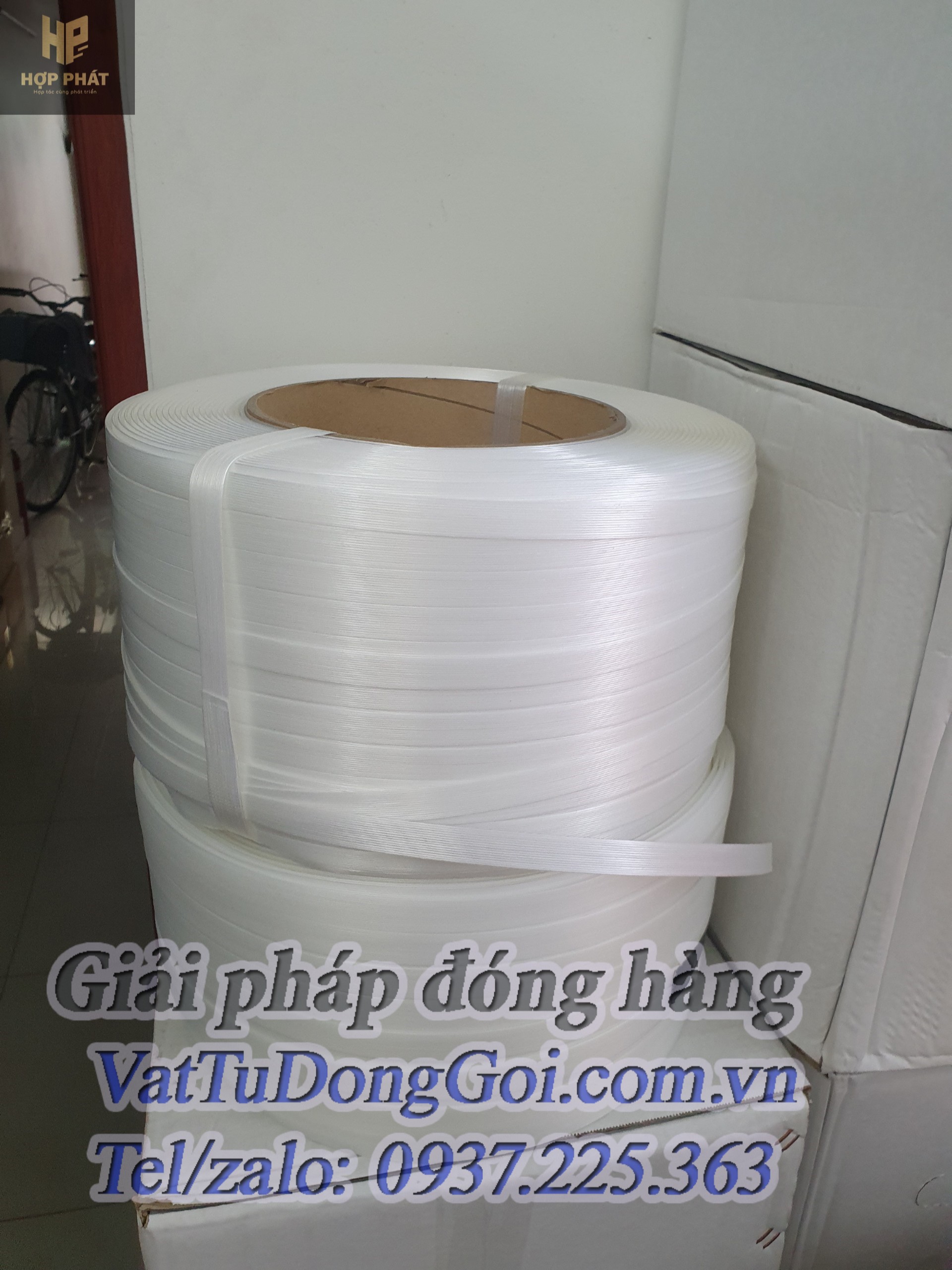 Dây đai đóng kiện composite 16mm- Tổng kho Dây đai Composite