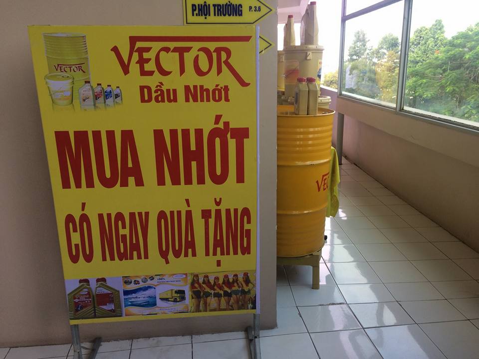 Làm nhà phân phối độc quyền dầu nhớt Vector, chiết khấu cao, vốn thấp