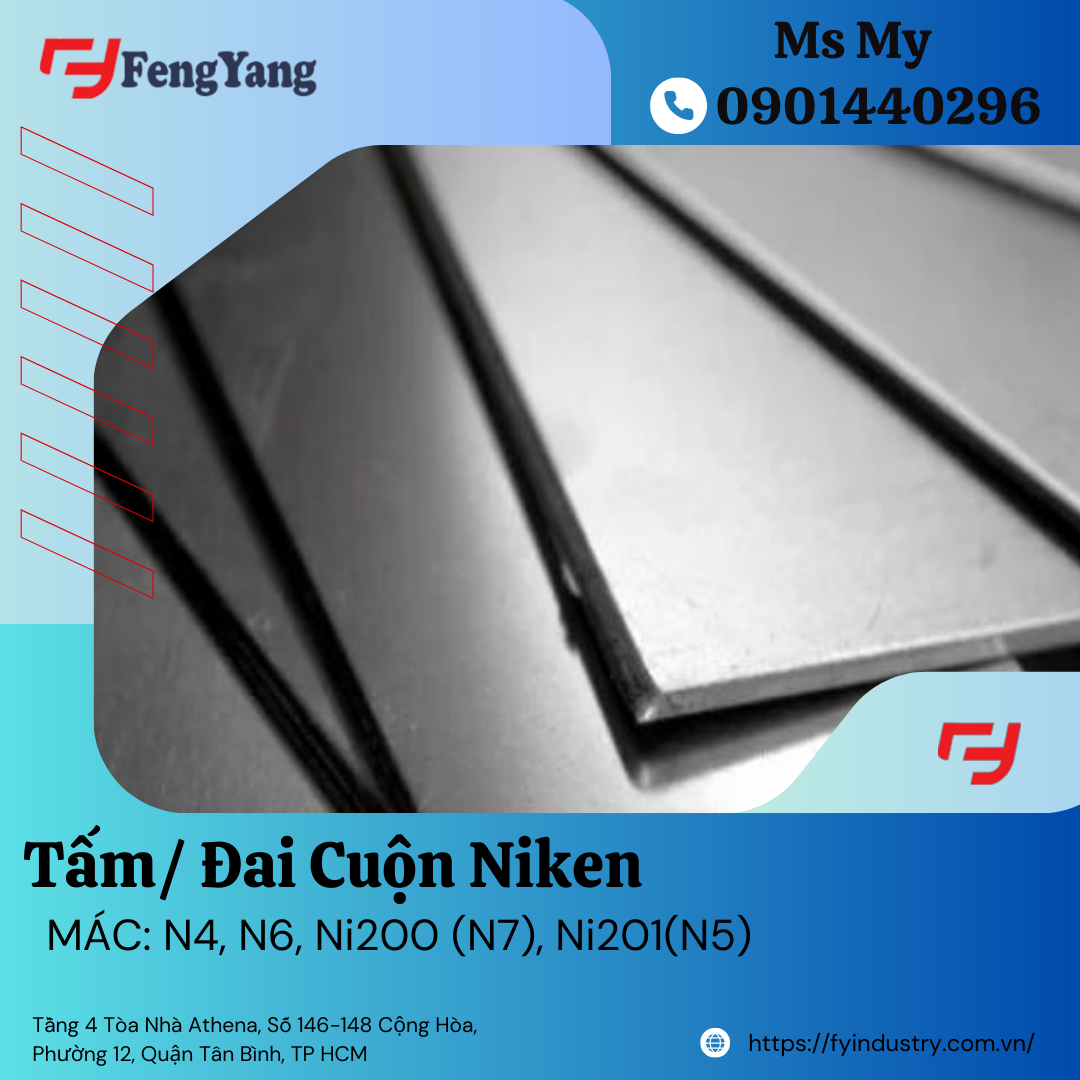 Tấm Niken/ Đai Cuộn Niken Tinh Khiết Giá Cạnh Tranh - LH 0901440296