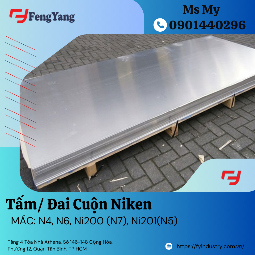 Tấm Niken/ Đai Cuộn Niken Tinh Khiết Giá Cạnh Tranh - LH 0901440296