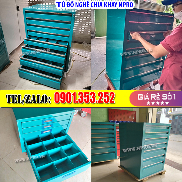 Xe đẩy cơ khí đựng đồ nghề giá tốt - NPRO