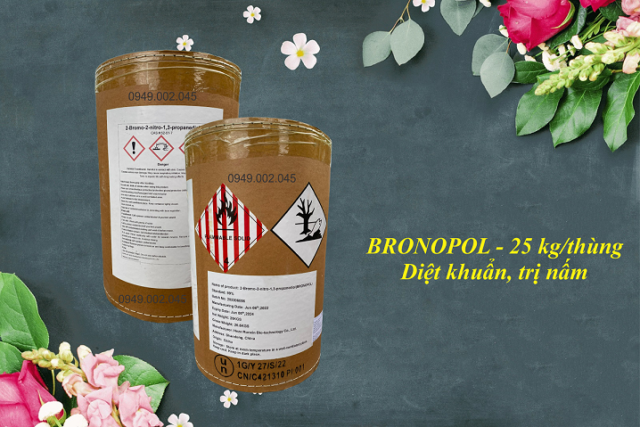 Bronopol - Trị nấm đồng tiền ao nuôi tôm cá