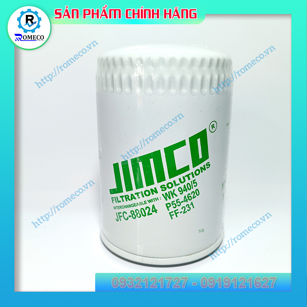 Lọc nhớt jimco joc17004 c1717 p550409 lf3665 isuzu, mazda, ford nissan