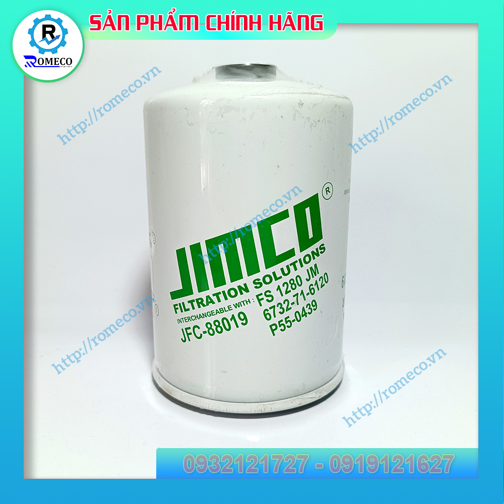 Lọc nhớt jimco joc17004 c1717 p550409 lf3665 isuzu, mazda, ford nissan