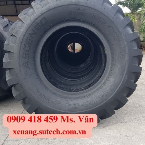 Vỏ xe xúc lật 10-16.5, yếm ruột xe xúc tại Tp. HCM