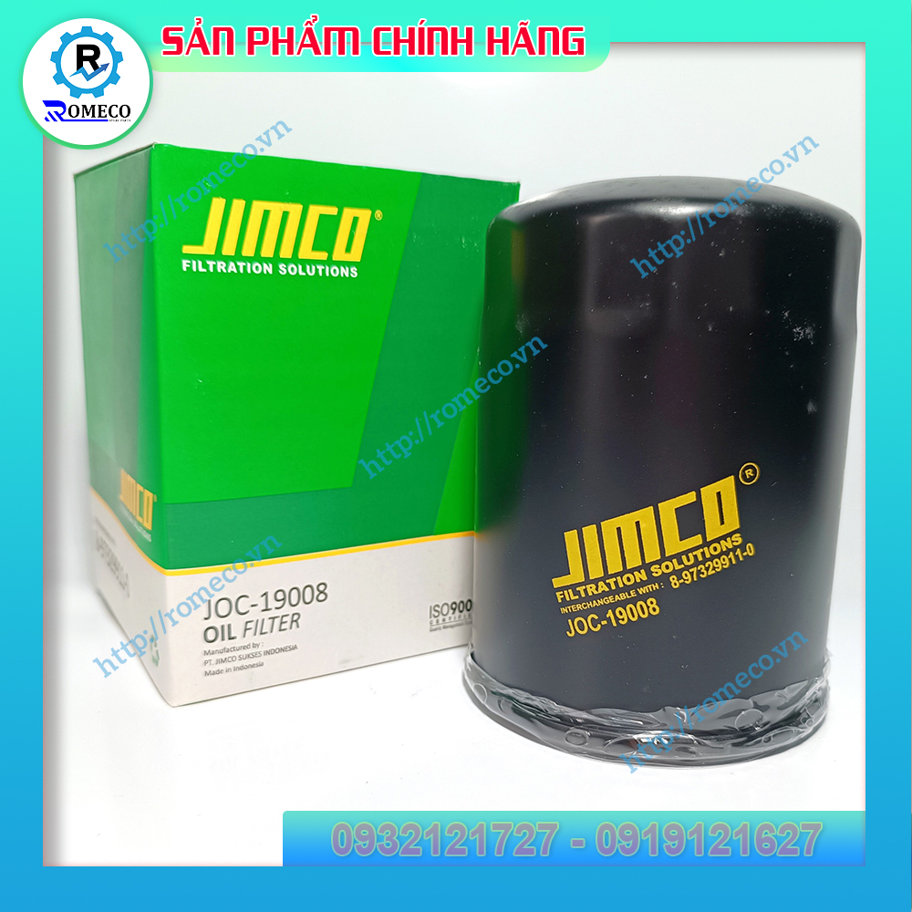 Oil jimco Joc19008 C1712 8973299110 Lọc nhớt isuzu, nisan suzuki grand