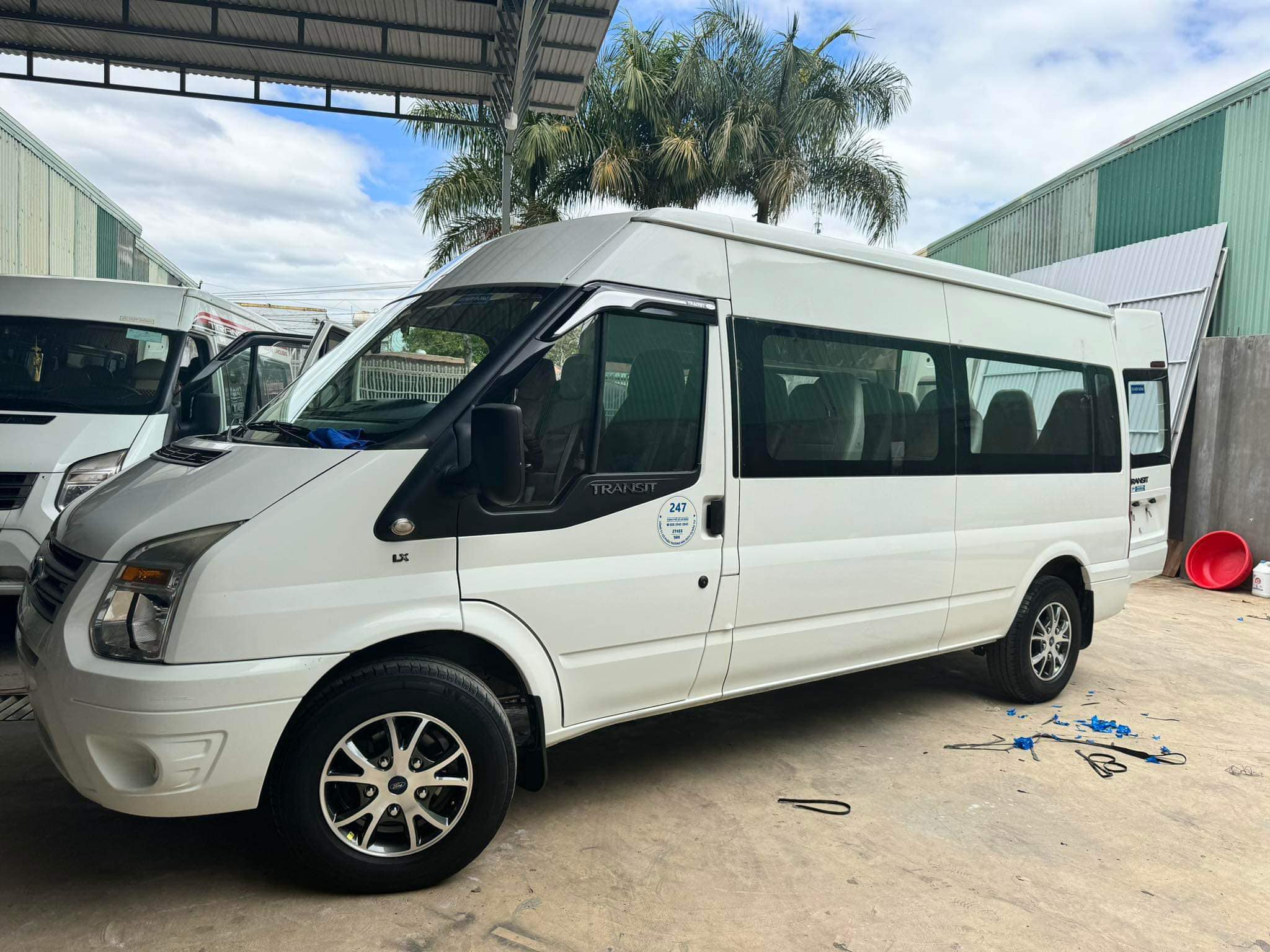 Mâm 16 inch zin Ford lắp chuẩn xe Transit