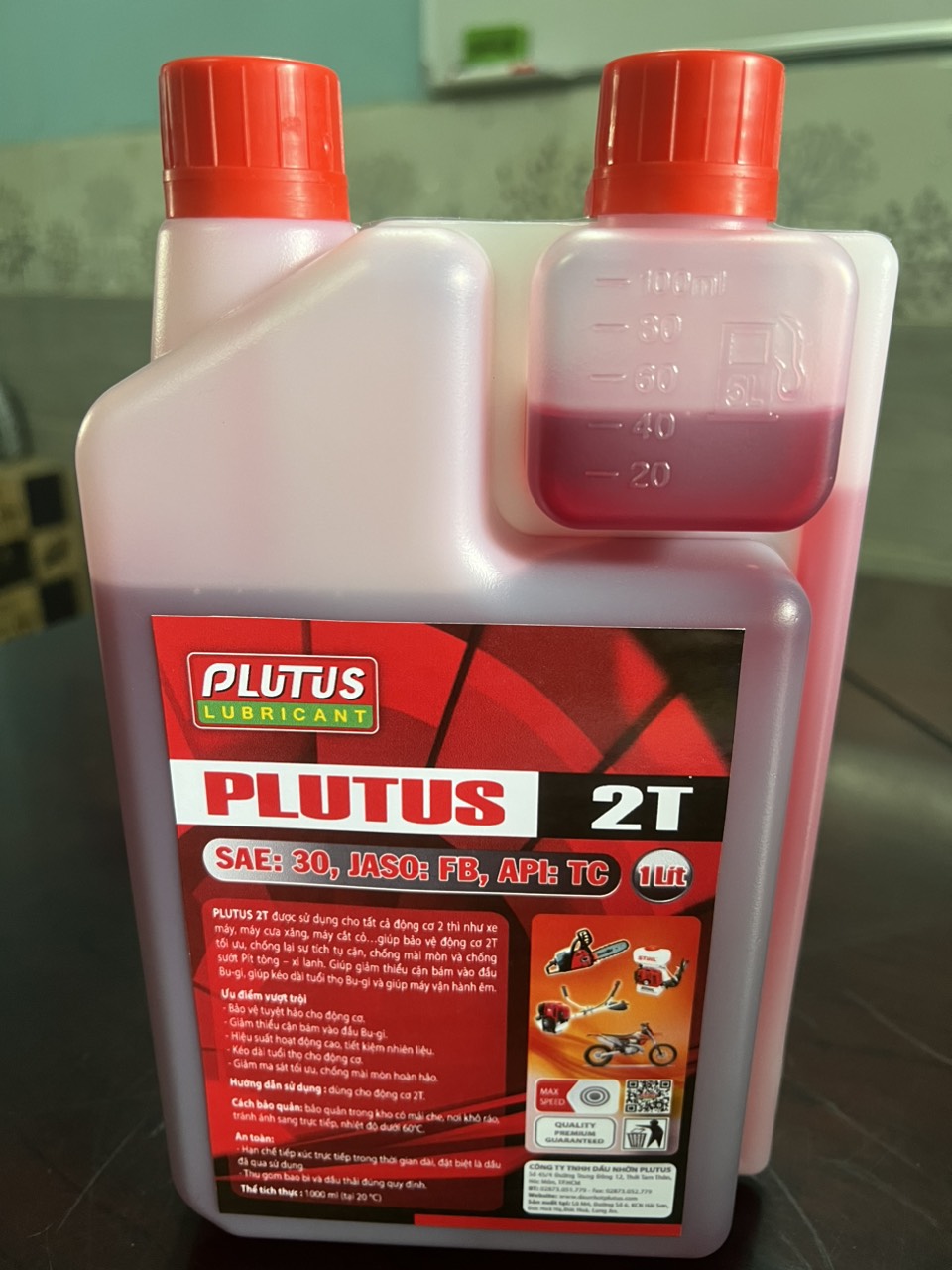 Plutus 2T đáp ứng mọi nhu cầu khác khe của động cơ 2T