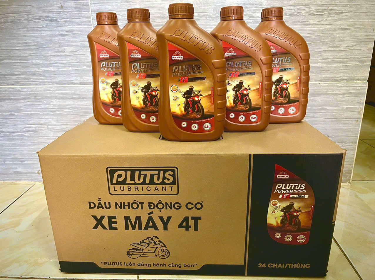 Dầu nhớt Plutus công nghệ Nhật Bản bảo vệ động cơ tối ưu