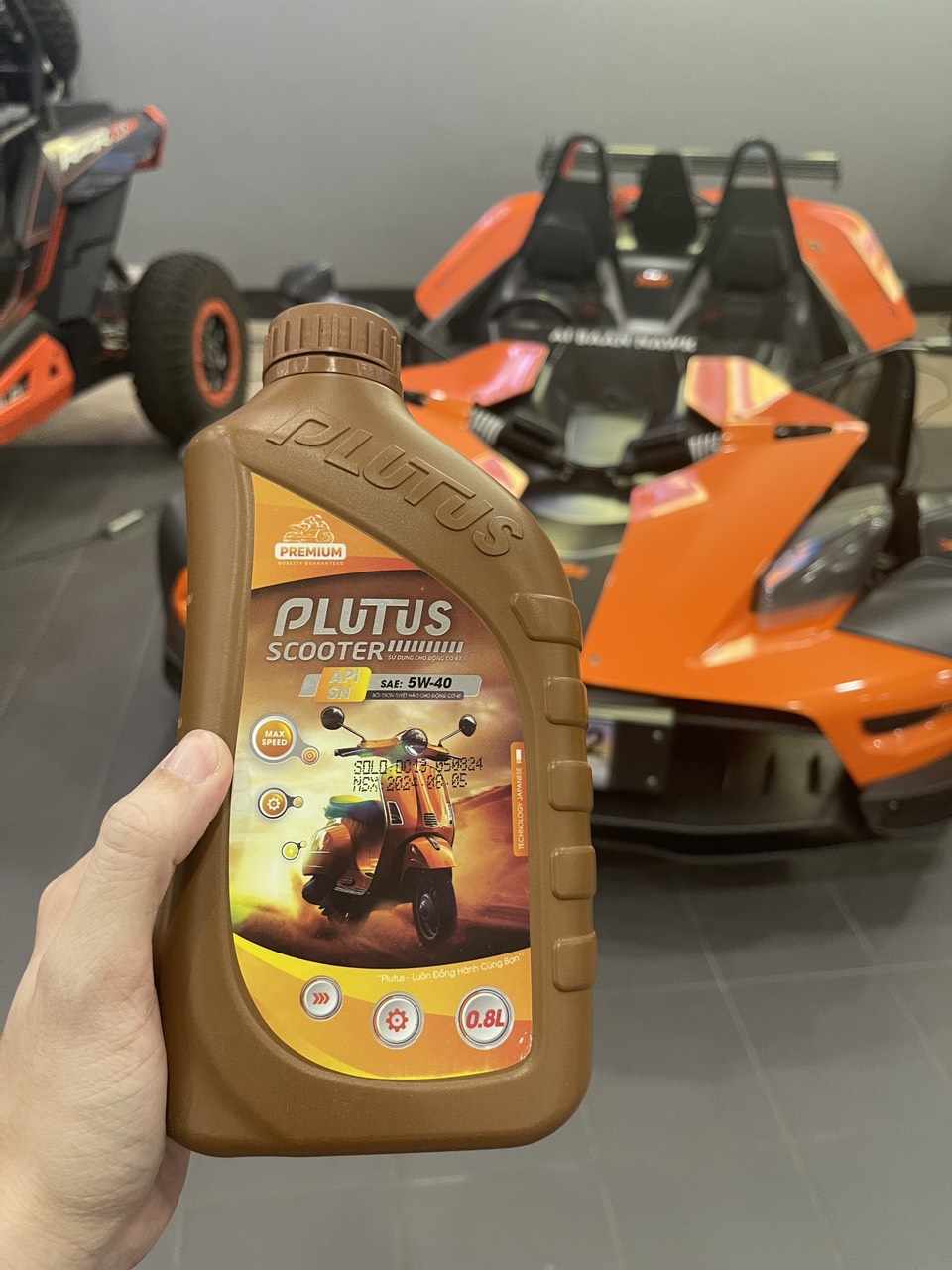 Dầu nhớt Plutus công nghệ Nhật Bản bảo vệ động cơ tối ưu