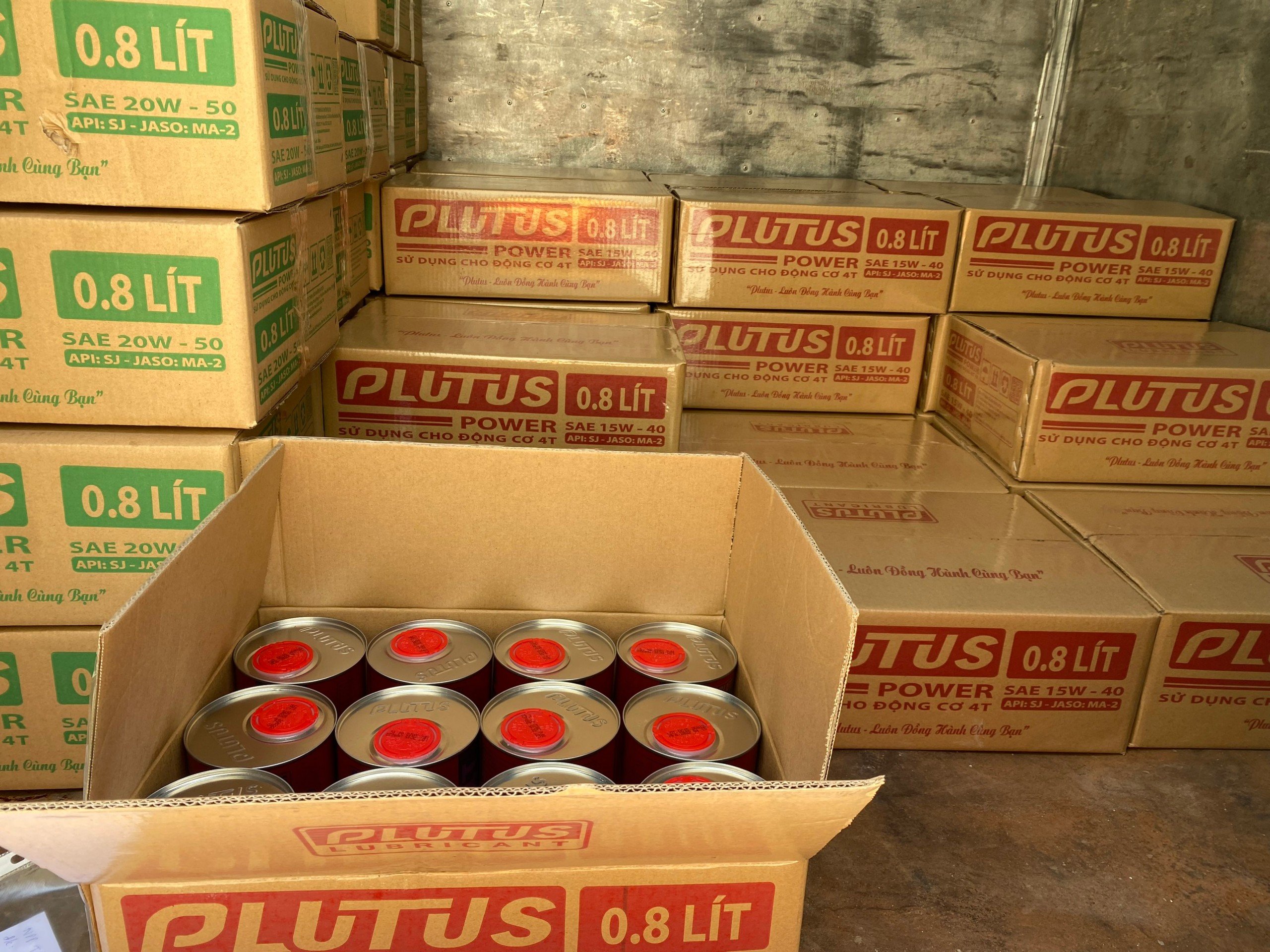Dầu nhớt Plutus công  nghệ nhật bản cho động cơ khỏe mạnh