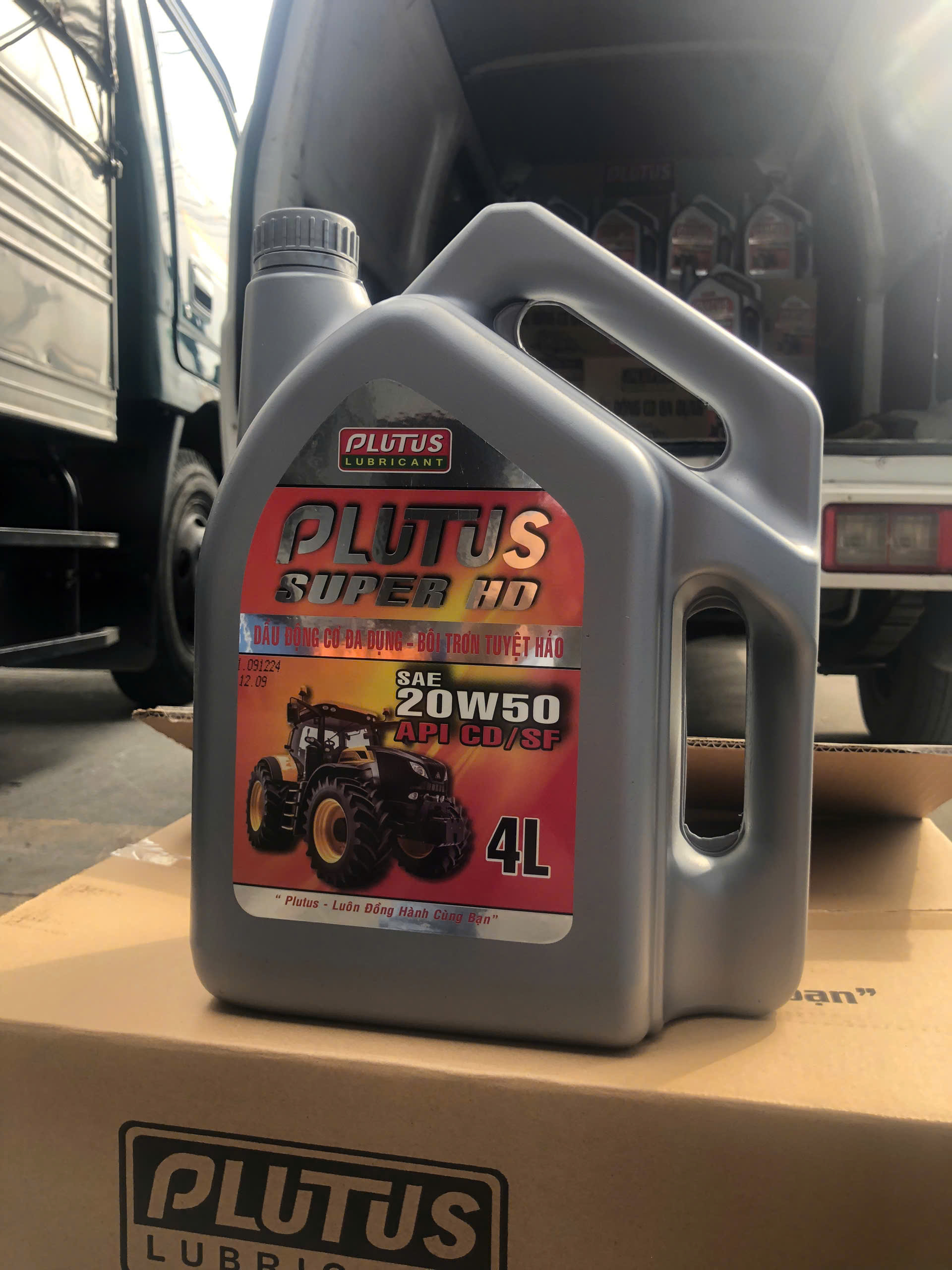 Dầu nhớt Plutus - Chăm sóc bảo vệ động cơ của bạn