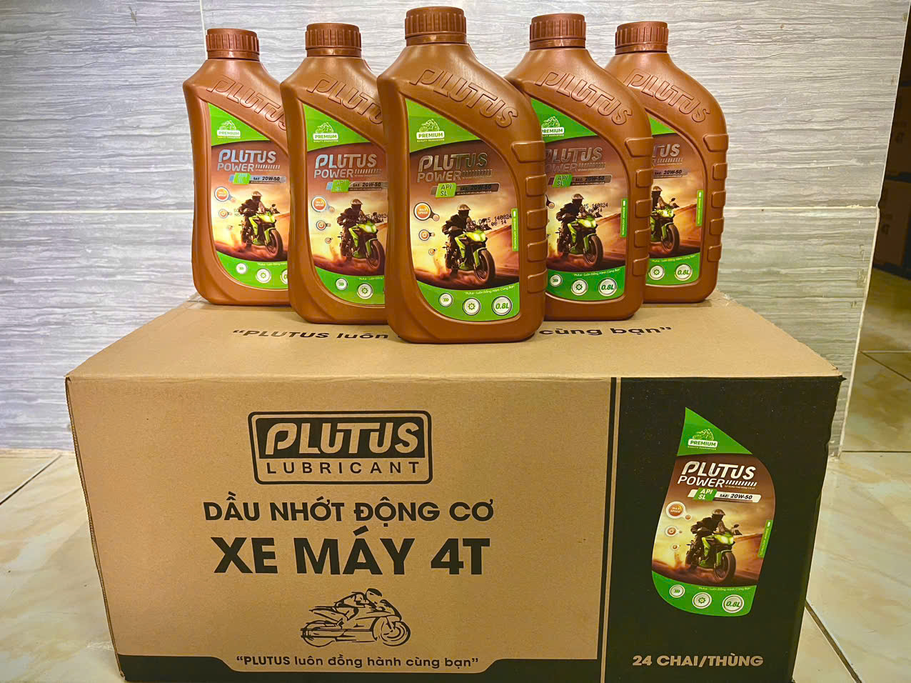 Dầu Nhớt Plutus đảm bảo xe của bạn hoạt động tốt nhắt