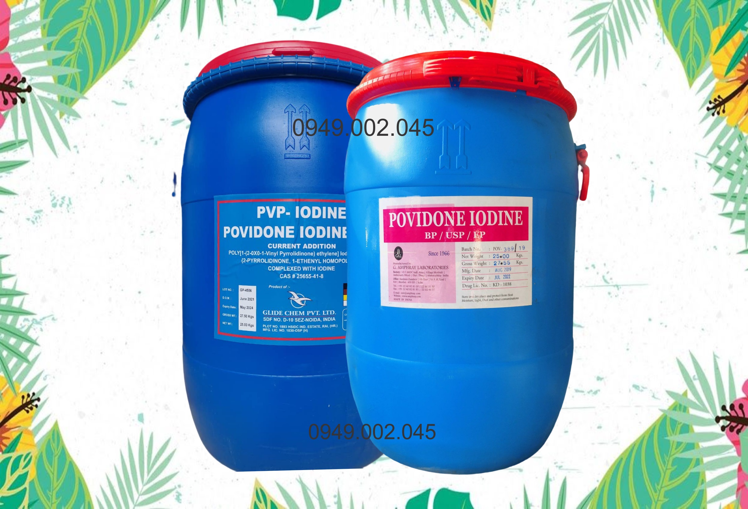 PVP Iodine - Diệt khuẩn, sát trùng dụng cụ ao nuôi tôm cá