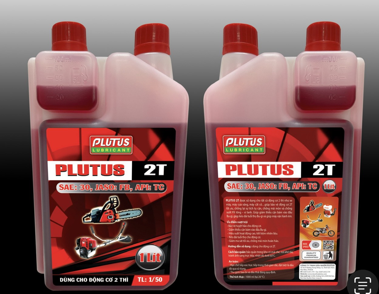 Dầu nhớt Plutus chính hãng - chất lượng vượt trội