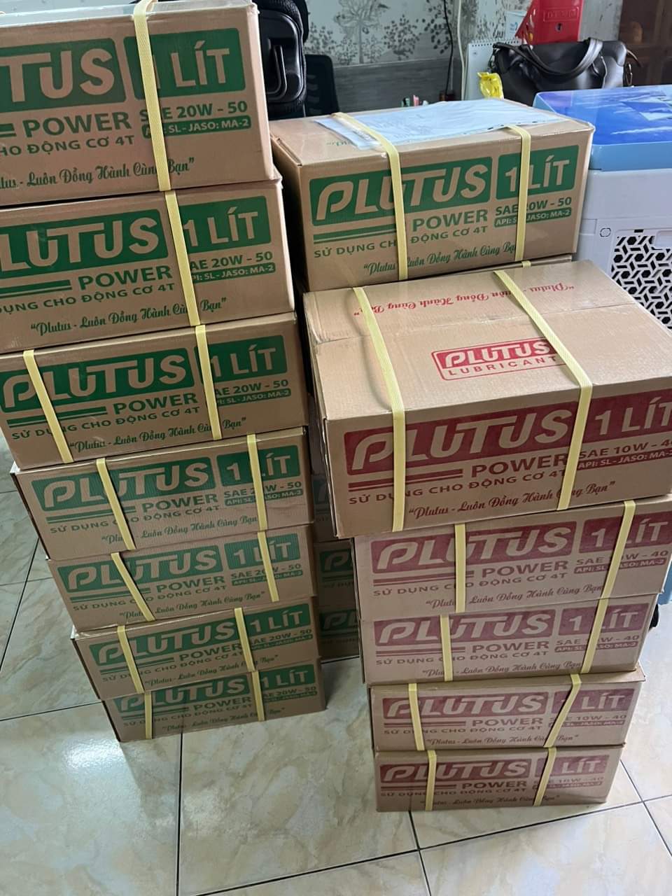 Dầu nhớt Plutus chính hãng - chất lượng vượt trội