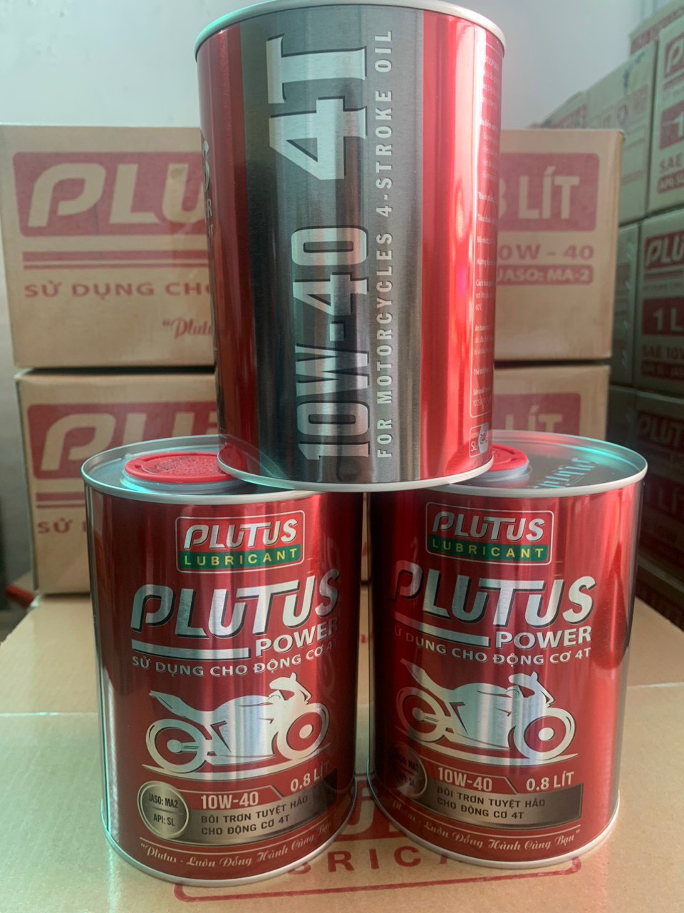 Dầu Nhớt Plutus - Chất lượng vượt xa mong đợi