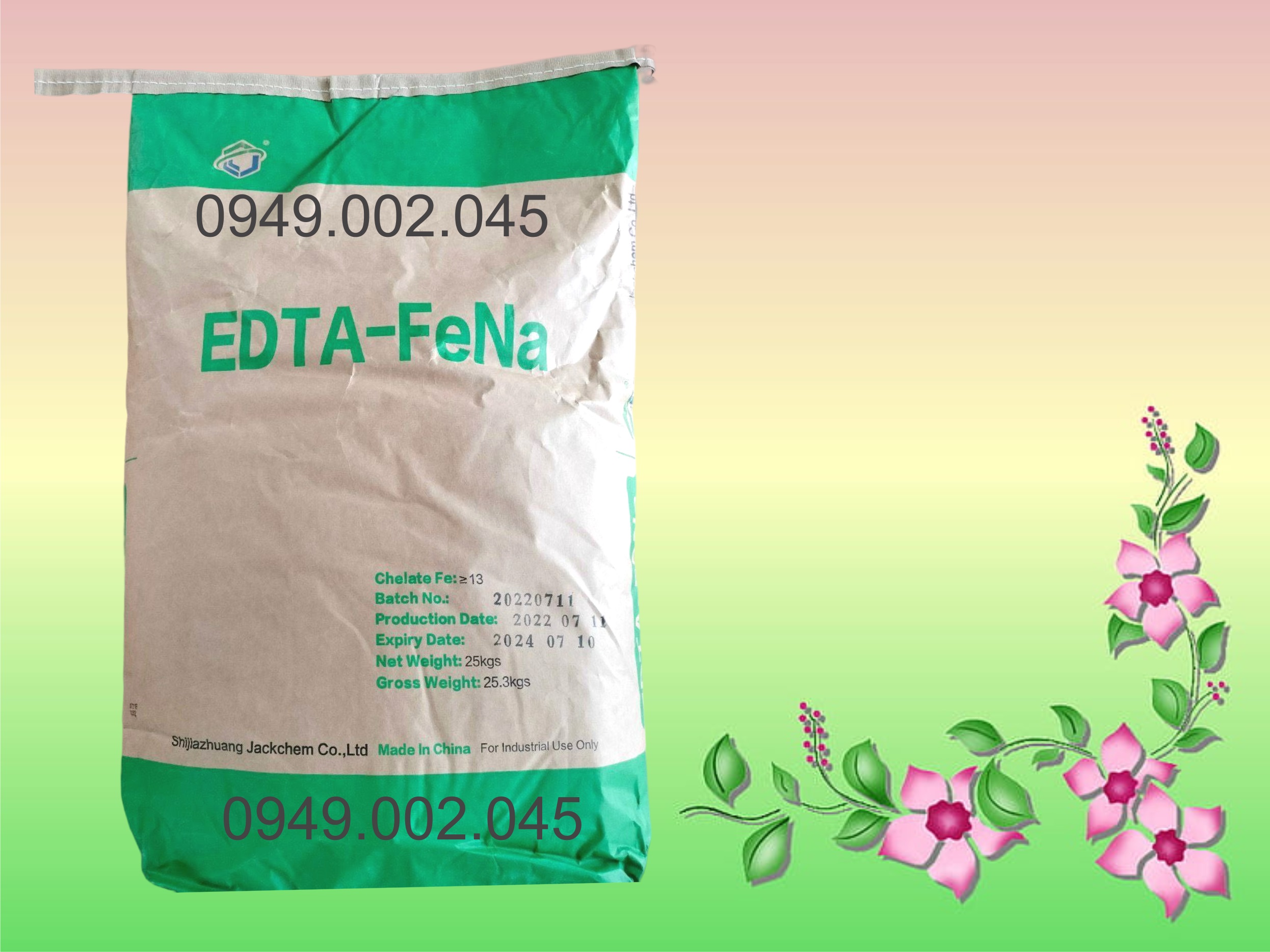EDTA-FeNa - Khoáng sắt hữu cơ cần thiết cho tôm cá