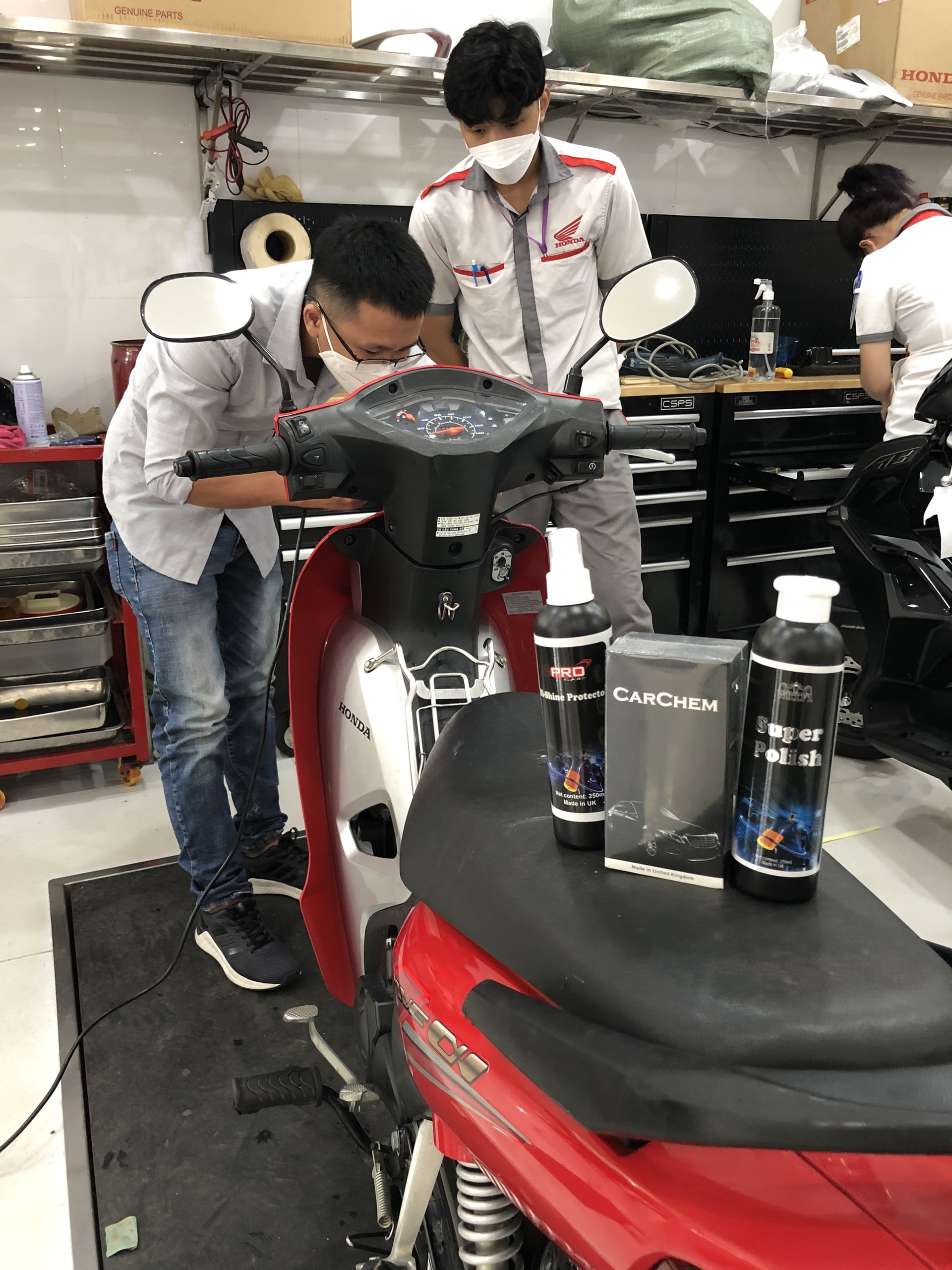 Nano phủ sơn xe m&aacutey - Nano bảo vệ sơn xe m&aacutey