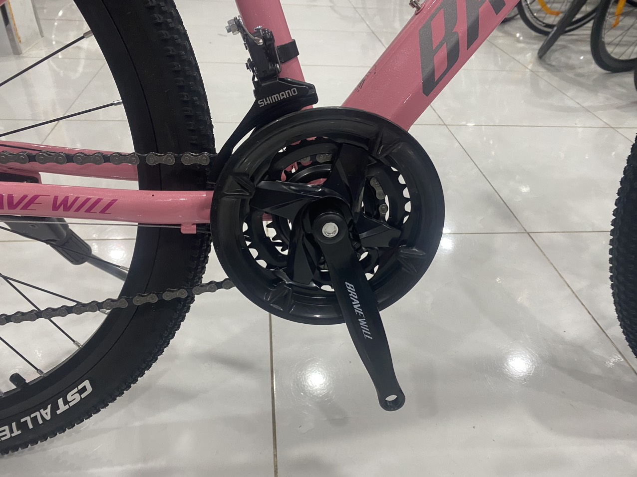 Xe Đạp Địa Hình Nữ 26icnh Brave Will Shimano