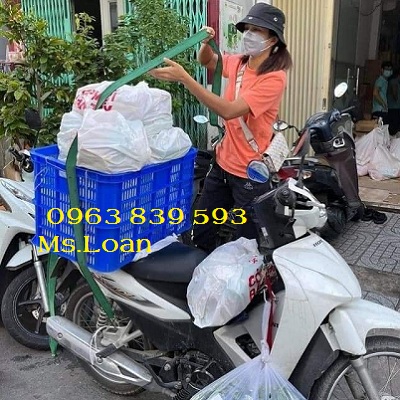 Sóng nhựa chở hàng shipper, rổ giao hàng / 0963839593